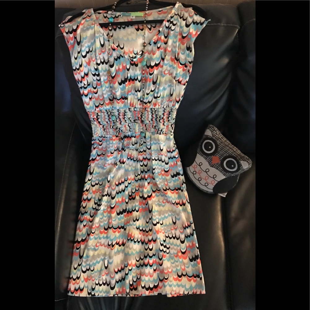 Beth Bowles Multi Colored Dress